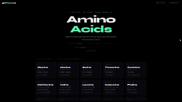 Claude's Amino Educational Game